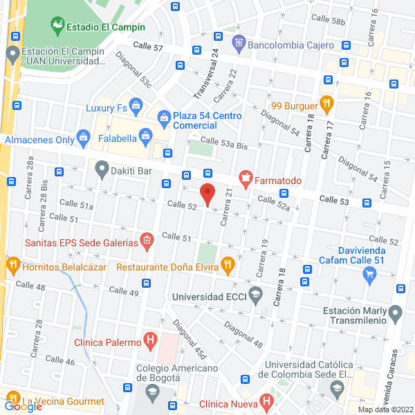 Mapa de Farmacia Homeopatía Tipo 1 Rojaca