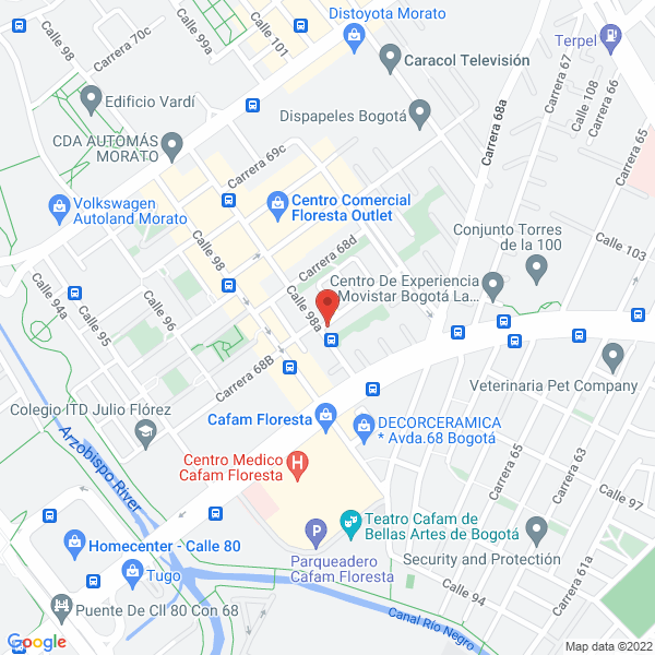 Mapa de Rosmery Bohórquez S.A.S.