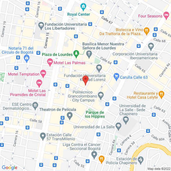 Mapa de Salud Y Vision Empresarial Ltda.