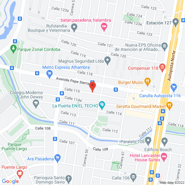 Mapa de Sarmiento Distribuciones Eu