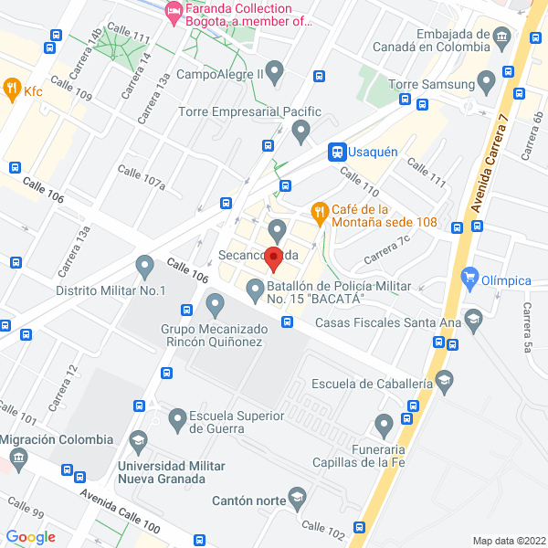 Mapa de Savon Lila S.A.S.
