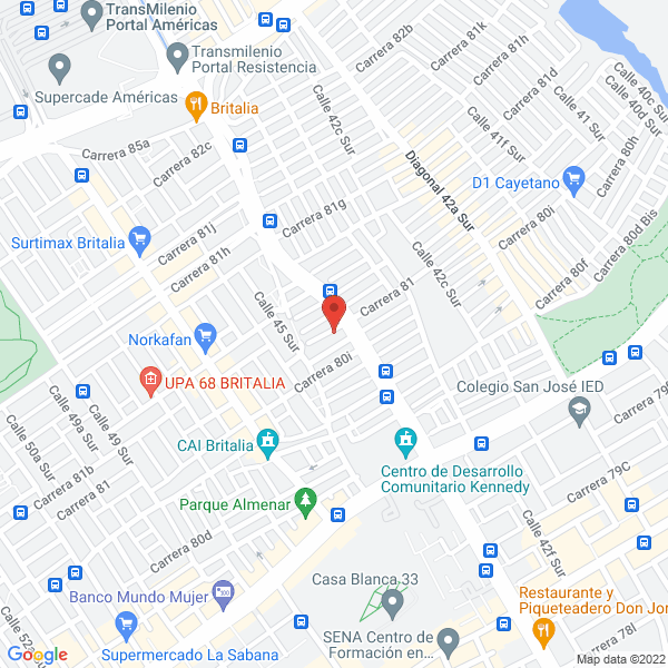 Mapa de Silvercomputo Ltda.