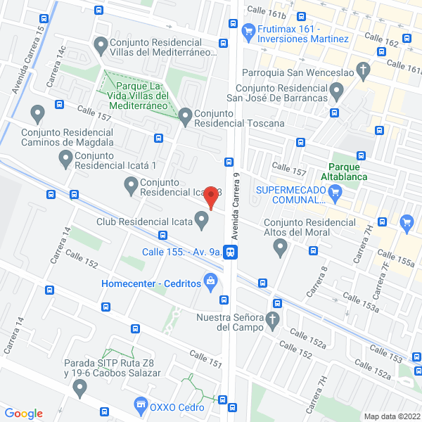 Mapa de Sofía Guzmán Producciones Ltda.