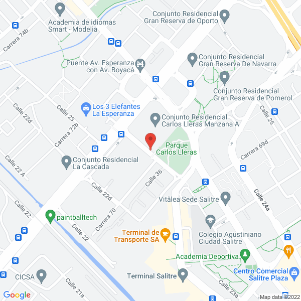 Mapa de Spa Tu Mascota S.A.S.
