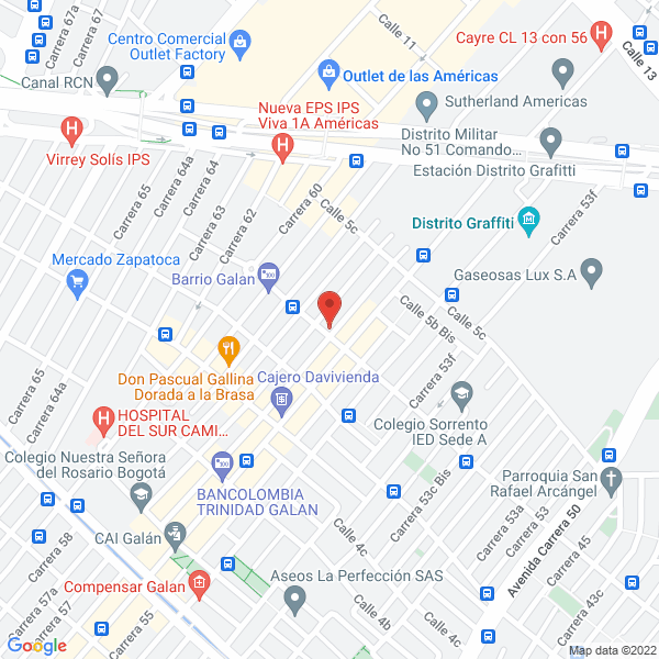 Mapa de Speed Transport & Logistics Ltda.