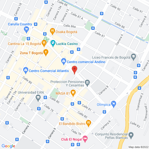 Mapa de Star Arsis Entertainment Group S.A.S.