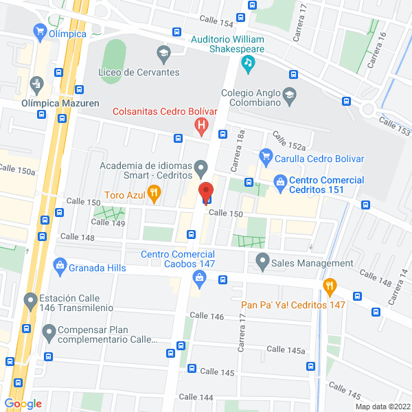 Mapa de Stresstech S.A.S.