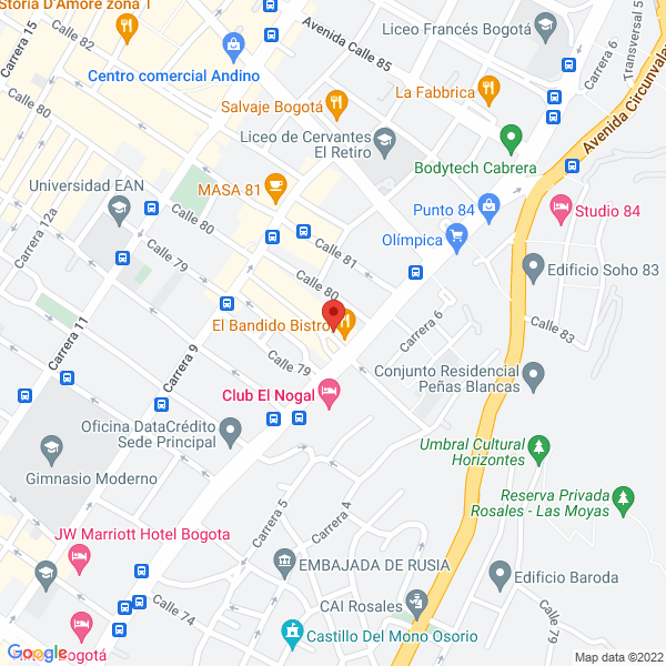 Mapa de Studio 79 S.A.S.