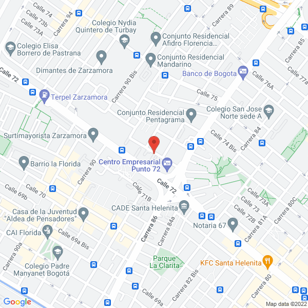 Mapa de Temeka S.A.S.
