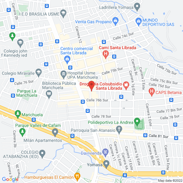 Mapa de Titán Cortes Y Dobleces Ltda.