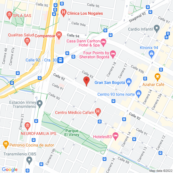 Mapa de Tm Model Management S.A.S.