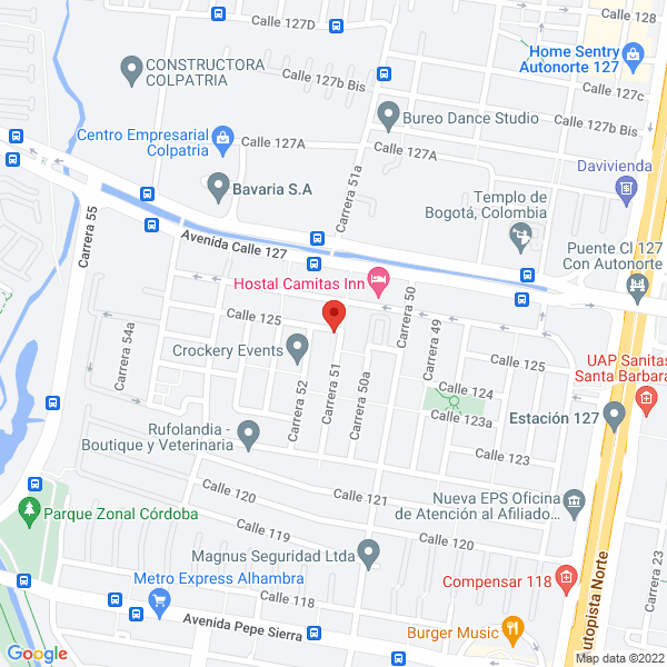 Mapa de Toscanas S.A.S.