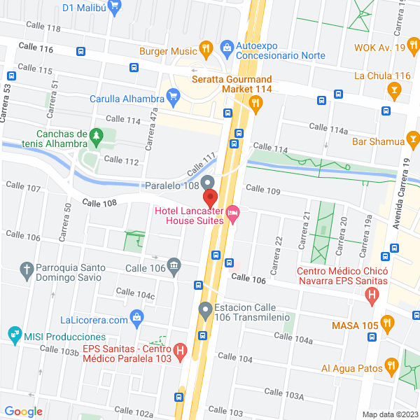 Mapa de Toshiba Global Commerce Solutions ( Colombia ) , S.A.S.