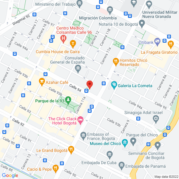 Mapa de Transportuaria Ltda.