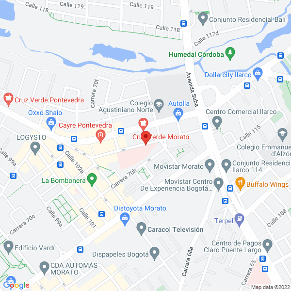 Mapa de Trasplantar Ltda.