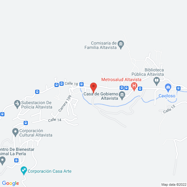 Mapa de Corporación De Acueducto De Altavista