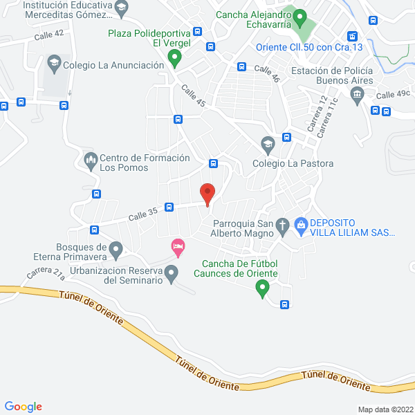 Mapa de Andy'S Burguer
