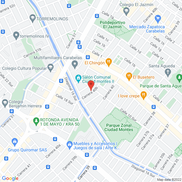 Mapa de Centro Médico Sorama