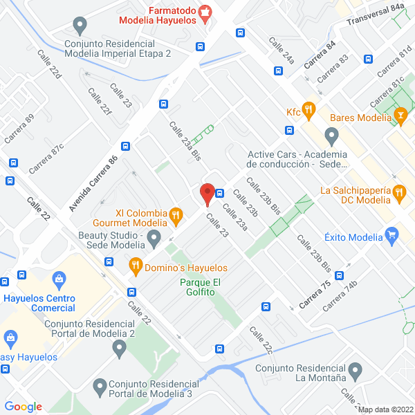 Mapa de Kronos Investigación Y Consultoría Ltda.