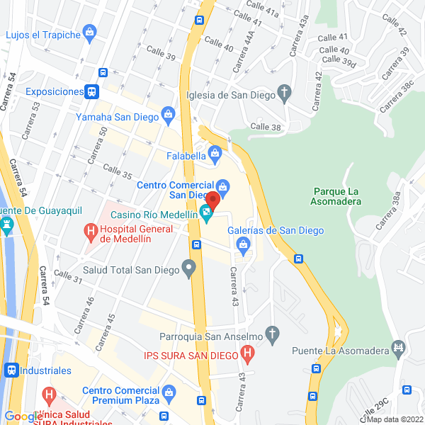 Mapa de Mina El Gran Porvenir Del Líbano S.A.