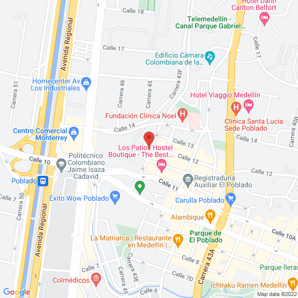 Mapa de Constructora Entre Verdes S.A.S.