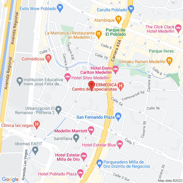 Mapa de Finca La Urbana S.A.