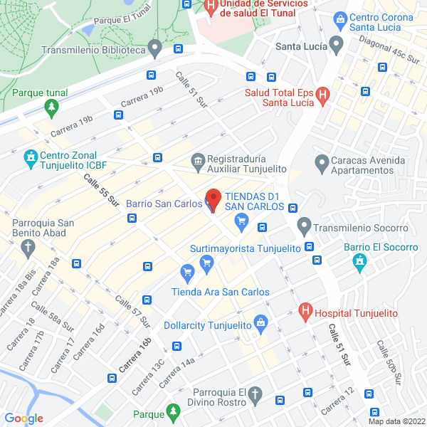 Mapa de La Casa De La Torta Española
