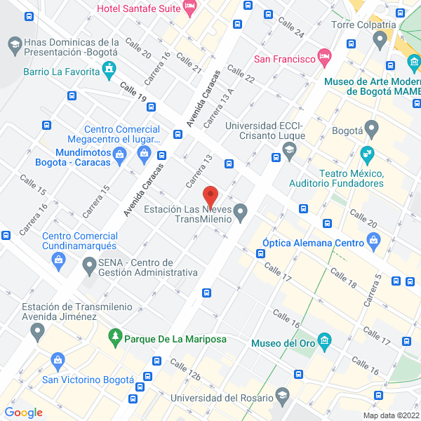 Mapa de Industrial Maelectric