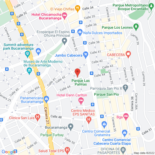 Map of Agrícola Bufalera De Colombia S.A.S.