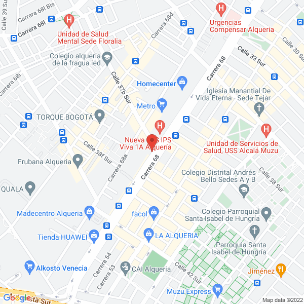 Mapa de Grupo Guijona S.A.S.