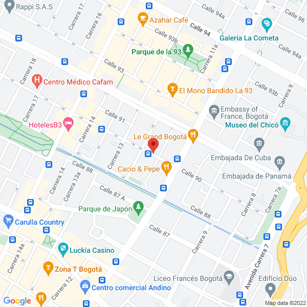 Mapa de Ilbarra S.A.S.