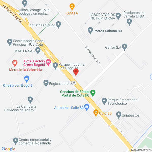 Mapa de Importaciones Energía & Cía. Ltda.