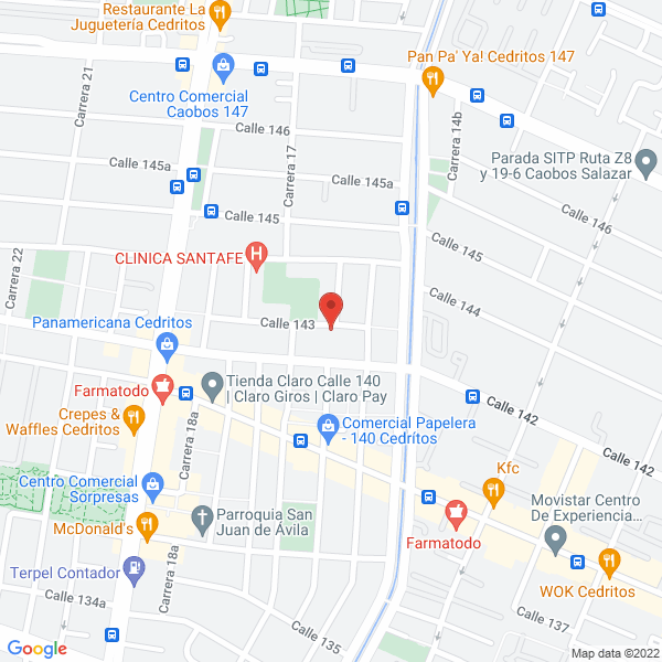 Mapa de Induganadera Del Magdalena Y Cía. S. En C.