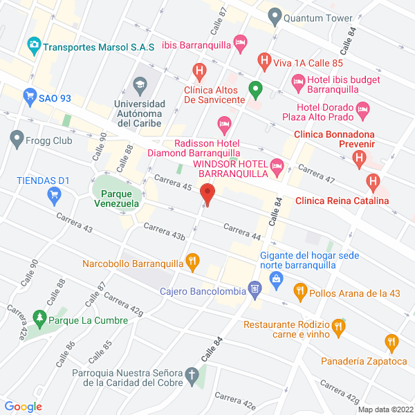 Map of Invervalor S.A.