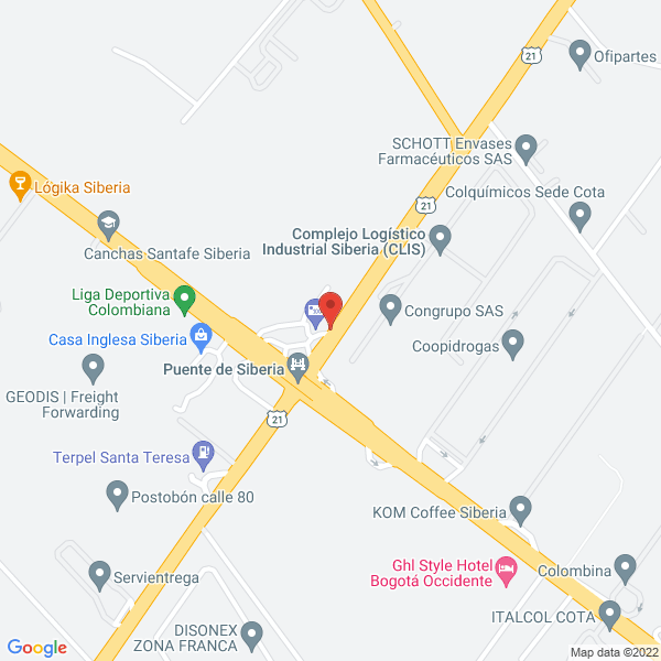 Mapa de Iris Trading Ltda.