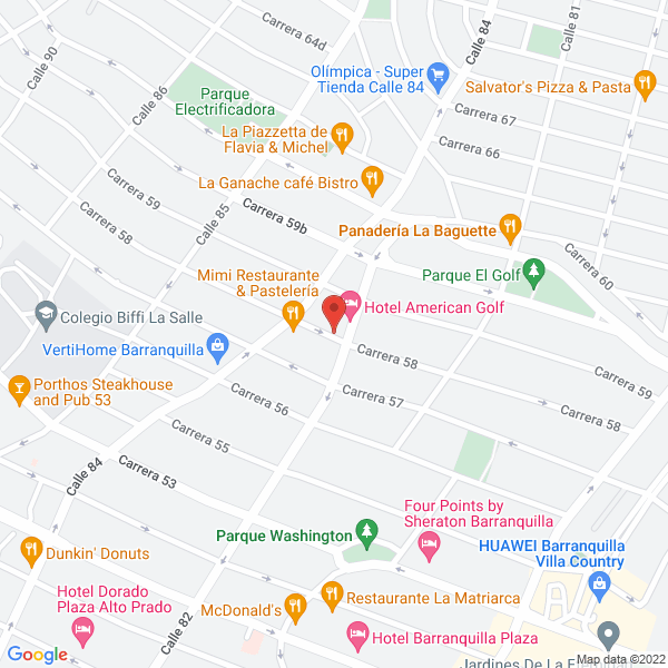 Map of J.A.& Asociados S.A.S.