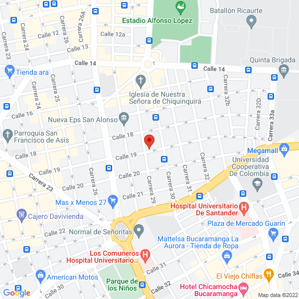 Map of J.J. Construcciones Ltda.