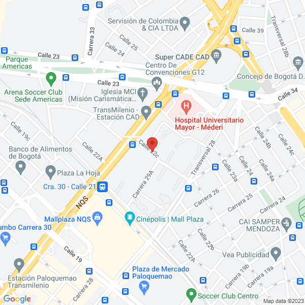 Mapa de La Serena S.A.S.