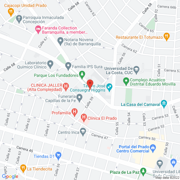 Map of Laboratorios Best S.A.