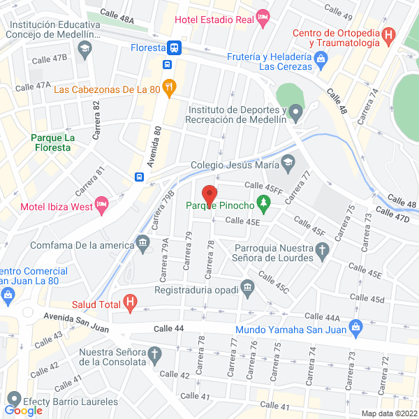 Mapa de Orthopedics S.A.