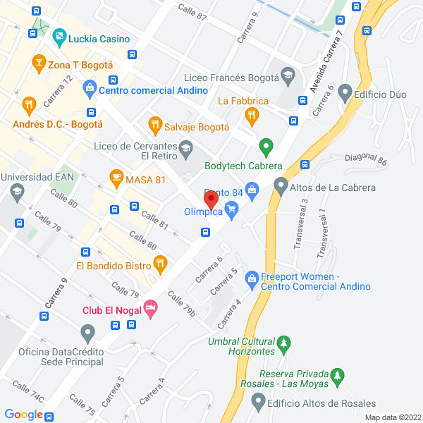 Mapa de Otero Iriarte Y Cía. S.A.S.