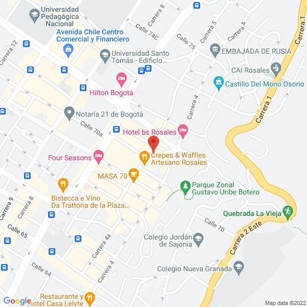 Mapa de Palmar De Vistahermosa S.A.