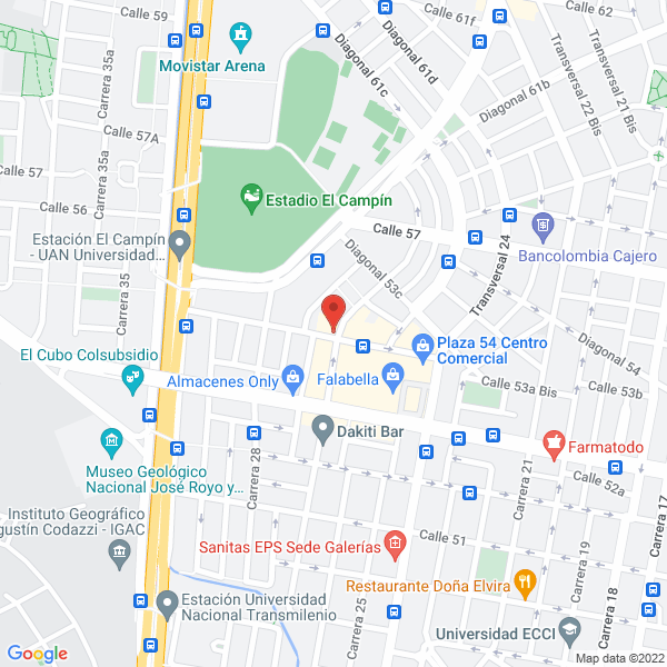 Mapa de Palmar Del Giramena S.A.S.