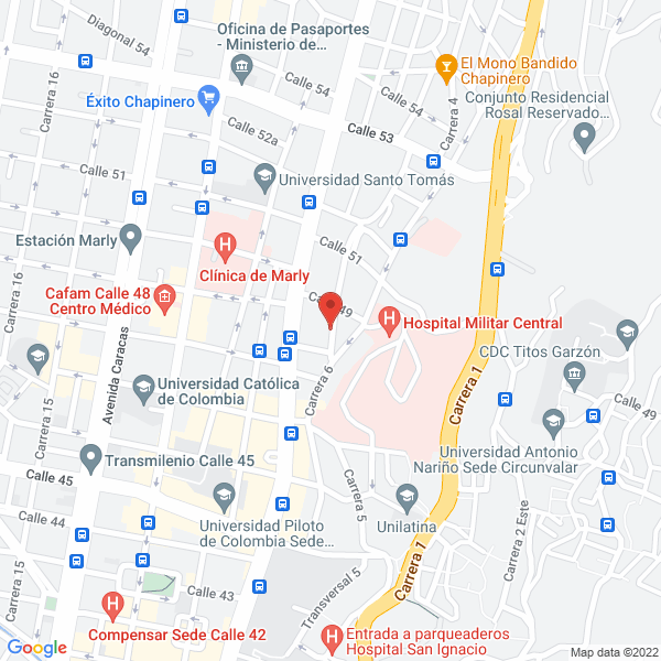 Mapa de Palmares Tunupe S.A.S.