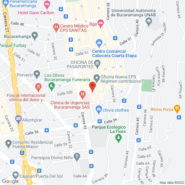 Map of Palmeras Chihuahua S.A.