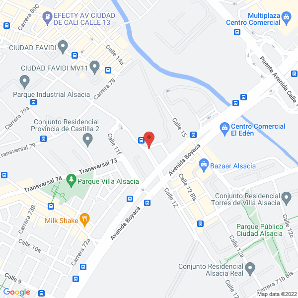 Mapa de Pavanas S.A.