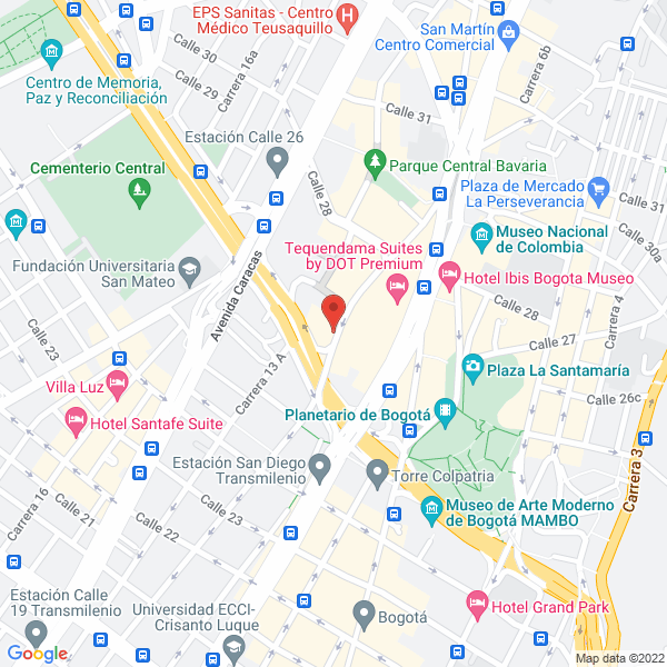 Mapa de Popular Securities S.A.