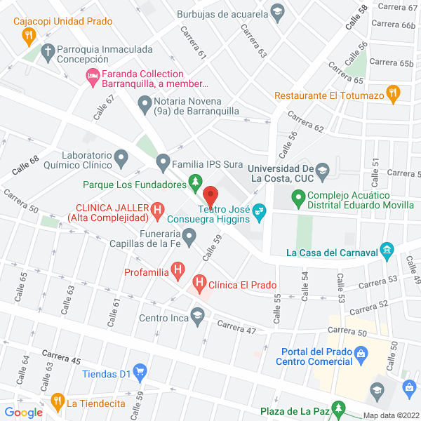 Map of Portales Urbanos S. A.