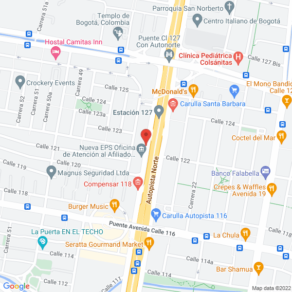 Mapa de Precisagro S.A.S.