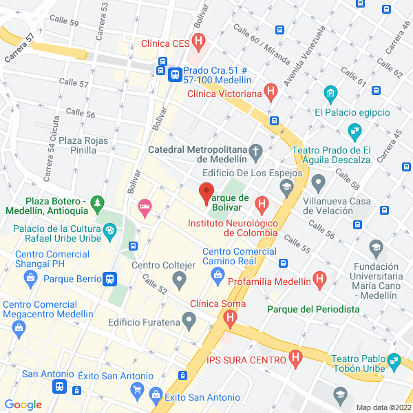 Mapa de Prever S.A. & Cía. S.C.A.